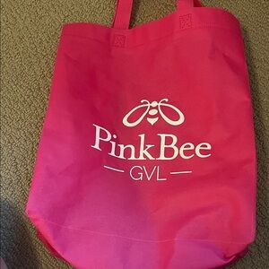 Pink Tote Bag
